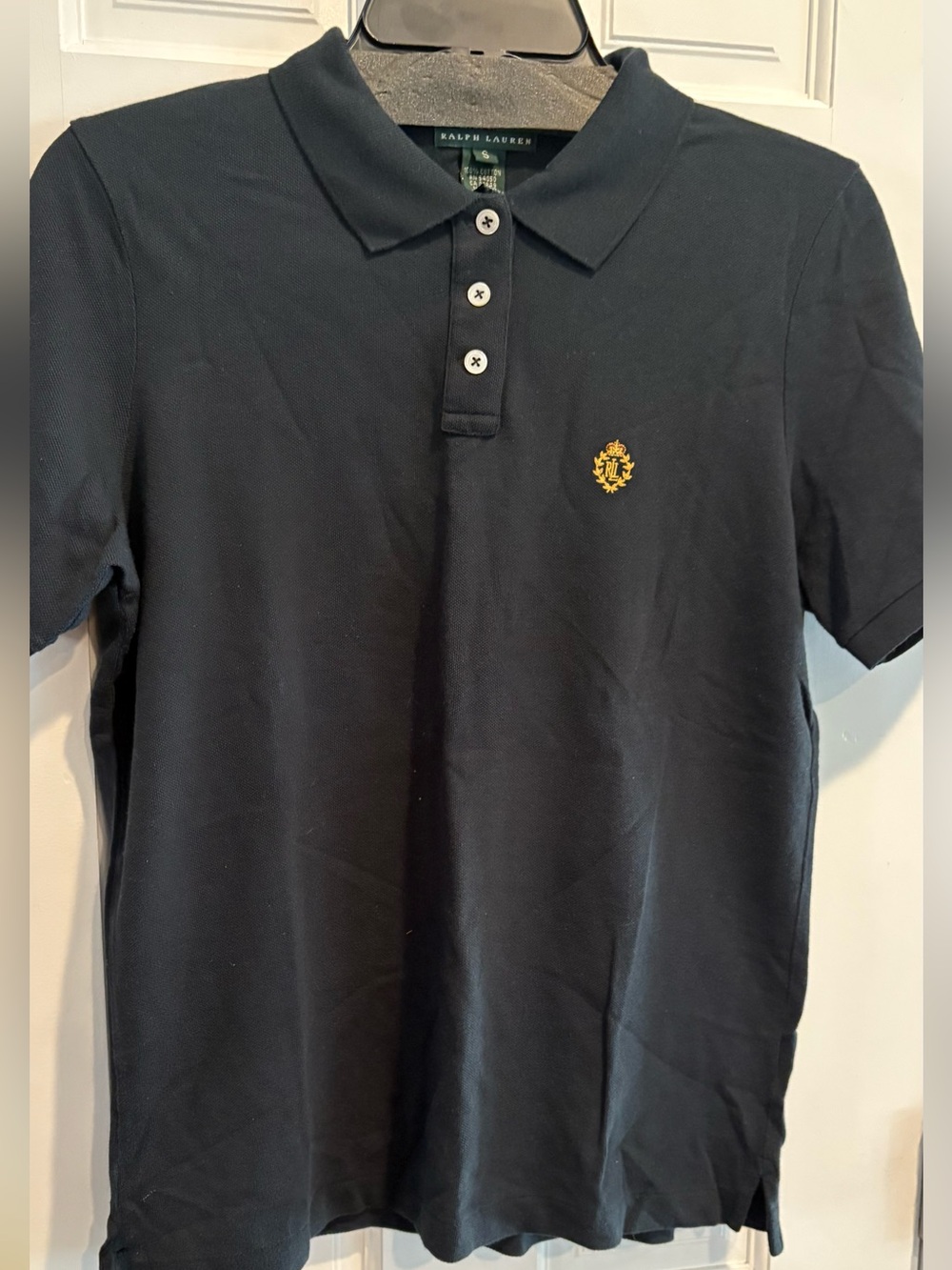 Women’s Ralph Lauren Cotton Polo Shirt. Size S
